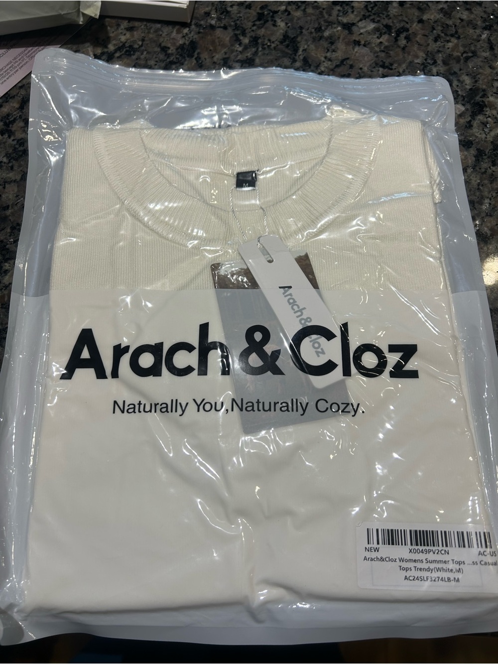 Women's Short Sleeve Sweater - M